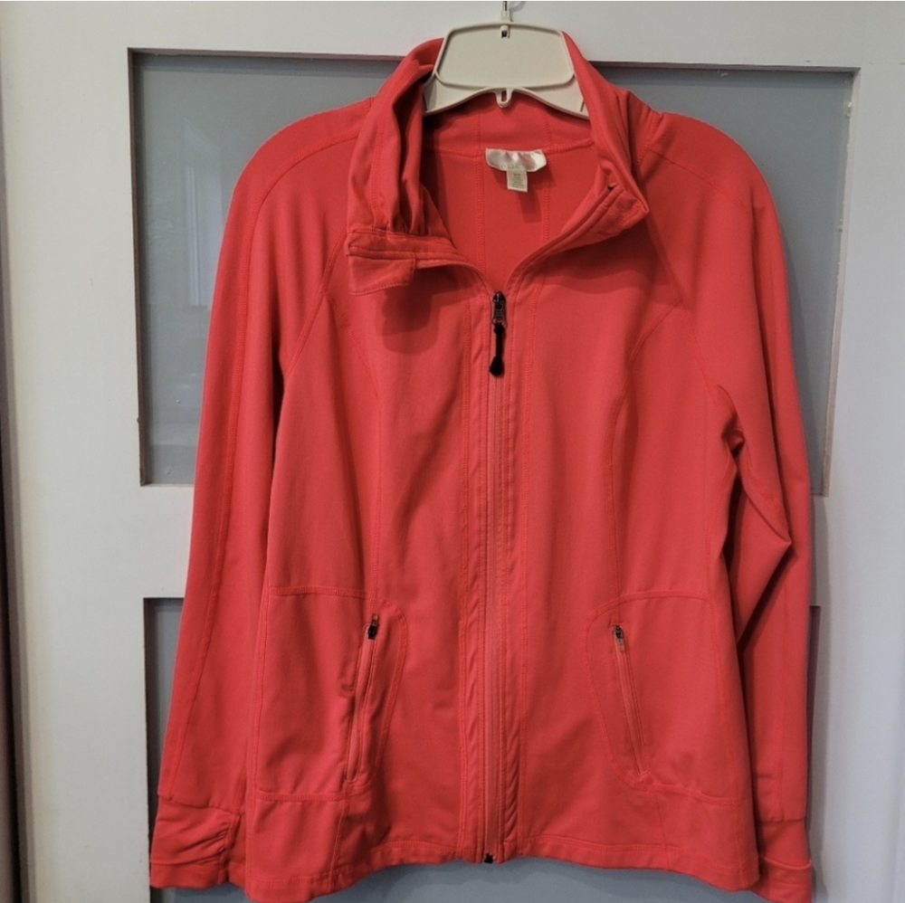 Tangerine Athletic Wear Size M Zip Front Jacket